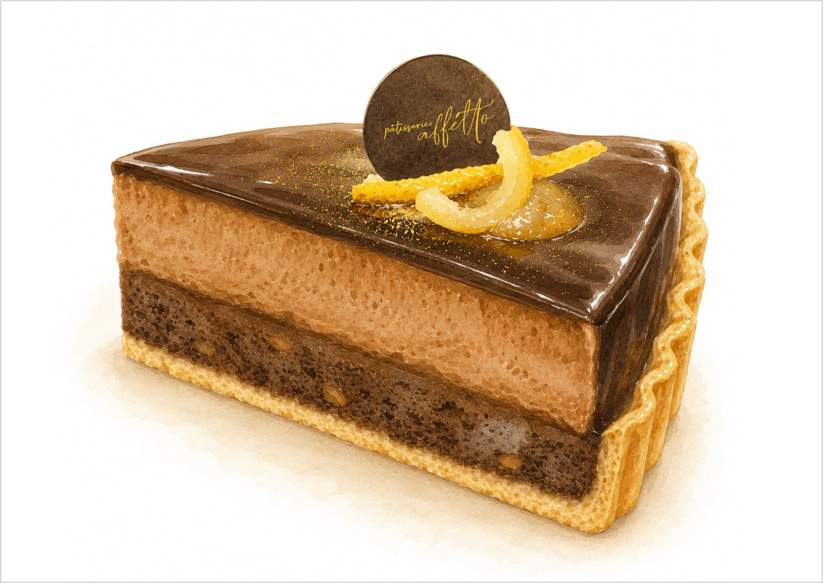 チョコムースタルト